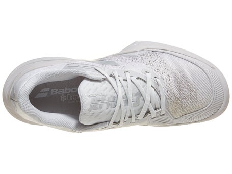 Babolat Jet Mach III AC\White/Grey Womens Shoes
