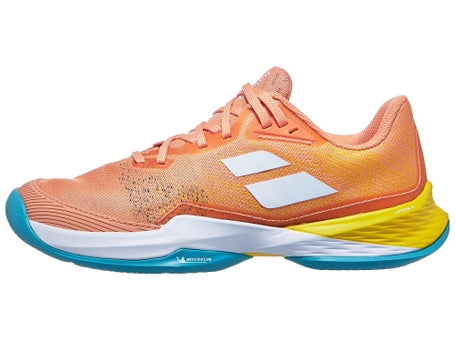 Babolat Jet Mach III Clay\Coral/Gold Womens Shoes