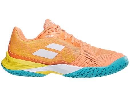Babolat Jet Mach III AC\Coral/Gold Fusion Womens Shoes