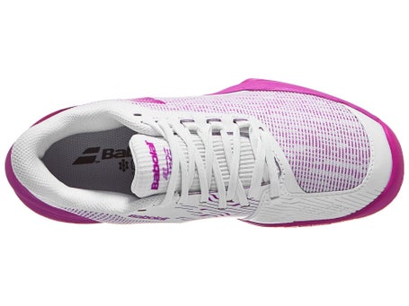 Babolat Jet Tere 2 AC\White/Fandango Pink Womens Shoes