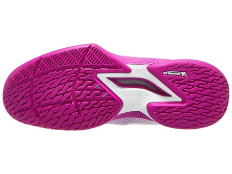 Babolat Jet Tere 2 AC\White/Fandango Pink Womens Shoes