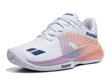 Babolat Propulse Storm AC\White/Sunset Womens Shoes