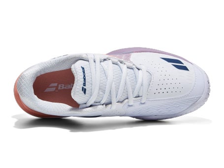 Babolat Propulse Storm AC\White/Sunset Womens Shoes