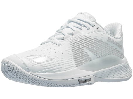 Babolat Propulse Storm AC\White/Silver Womens Shoes