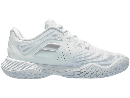 Babolat Propulse Storm AC\White/Silver Womens Shoes