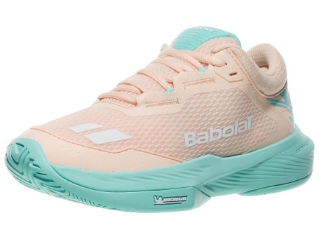 Babolat SFX4 AC\Peach/Blue Womens Shoes