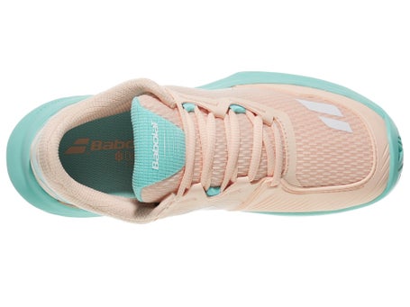 Babolat SFX4 AC\Peach/Blue Womens Shoes