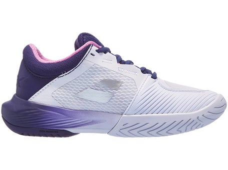 Babolat SFX4 AC\White/Dark Purple Womens Shoes
