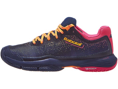 Babolat Jet Ritma Padel\Blue/Roseberry Womens Shoes