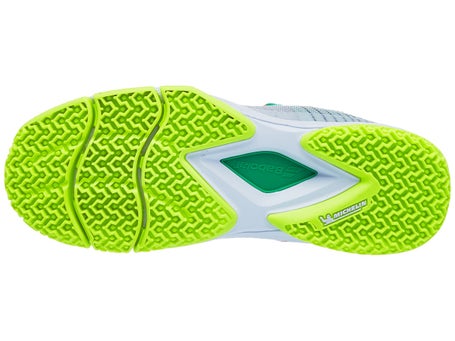 Babolat Jet Ritma Padel\Grey/White/Green Womens Shoes