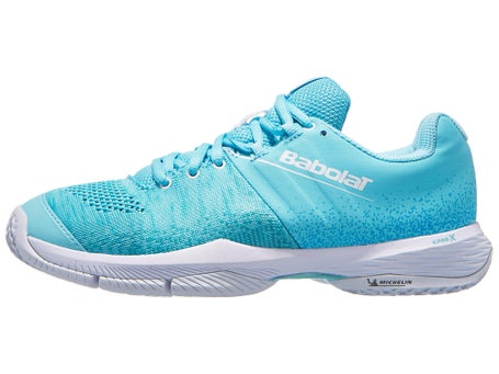 Babolat Sensa Padel\Sky Blue/Tigerlily Womens Shoes