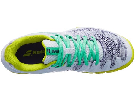 Babolat Sensa Padel White/Spring Bud Women's Shoes Total Padel