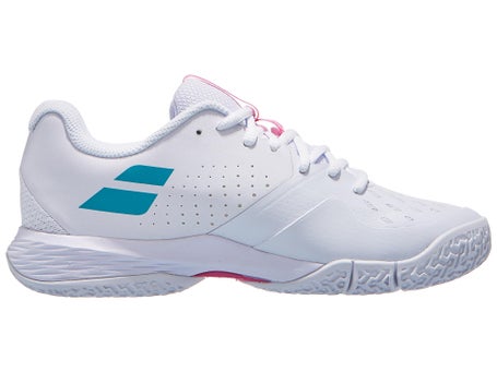 Babolat Sensa Rise Padel\White/Rhodamine Red Women Shoe