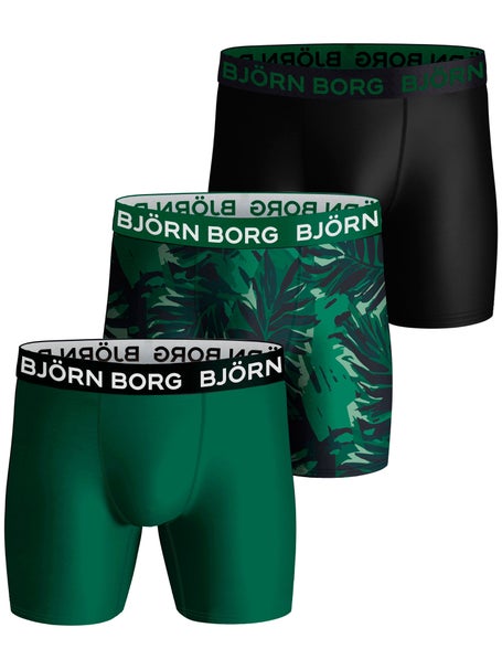 Bjorn Borg Mens Bjorn Borg Performance Boxer 2 Pack - Blue