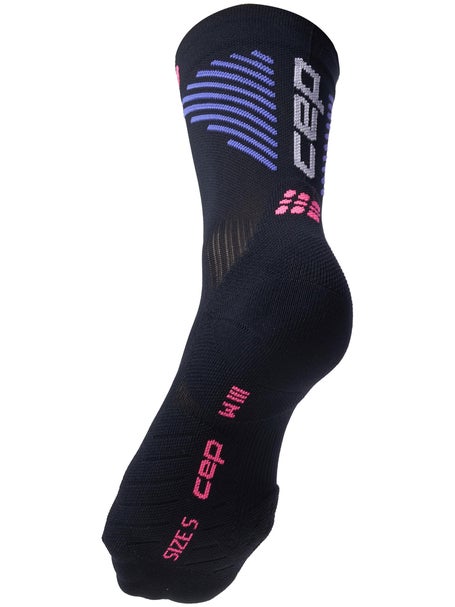 CEP Womens Run Edt. Vertical Mid Cut Sock