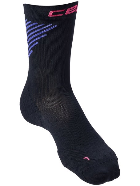 CEP Womens Run Edt. Vertical Mid Cut Sock