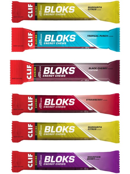 Pack découverte CLIF Shot Bloks 6x60g