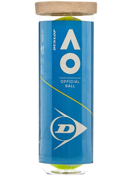 Dunlop Australian Open 3 Ball Can