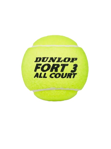 Dunlop Fort All Court TS Tennis 4 Ball Can
