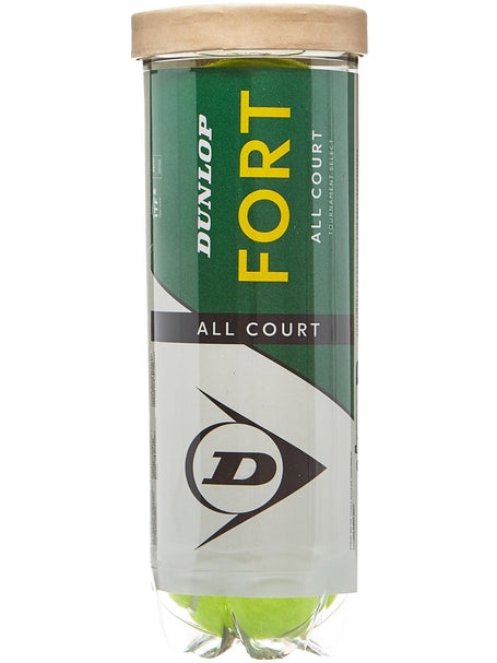 Tube de 3 Balles Dunlop Fort All Court TS Tennis