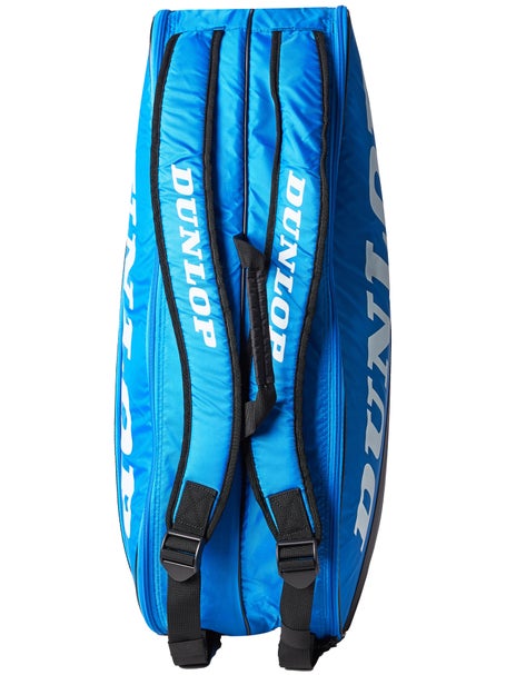 Dunlop FX Club 6 Racket Black/Blue Bag