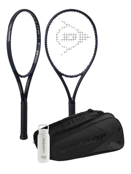 Dunlop FX 500 Limited Pack 2 rackets + 1 bag + 1 Bottle