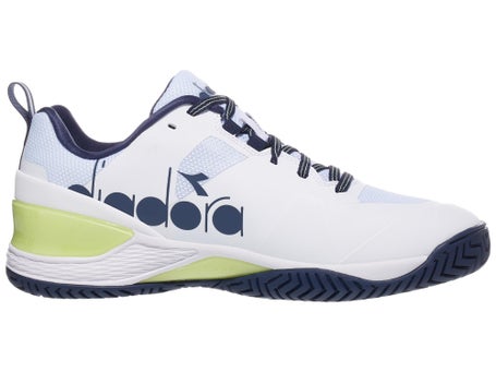 Diadora Blushield Torneo 2 AC\White/Blue Mens Shoe