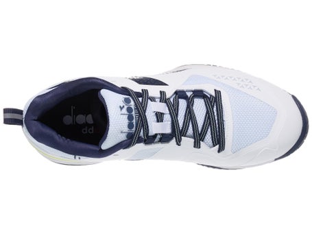 Diadora Blushield Torneo 2 AC\White/Blue Mens Shoe
