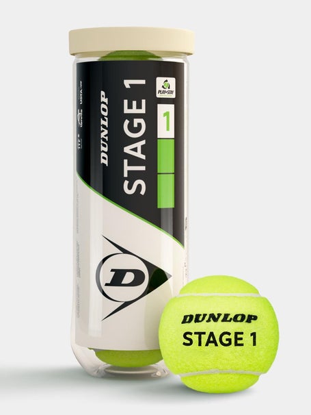 Dunlop Stage 1 Green Tennis 3 Ball Pack 