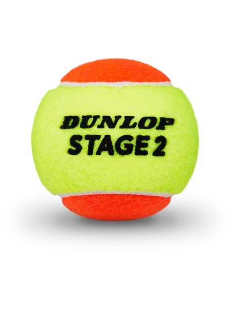 Dunlop Stage 2 Orange Tennis 3 Ball Pack 