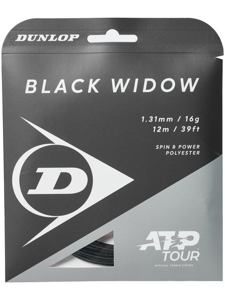 Dunlop Black Widow 1.31mm Tennissaite 12,2m Set