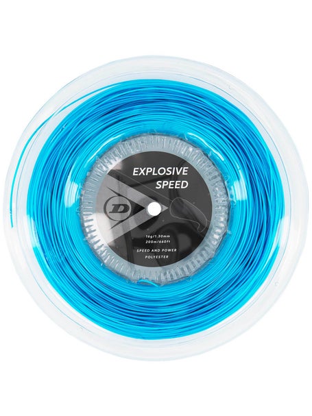 Bobina cordaje Dunlop Explosive Speed 1,30 Azul 200m