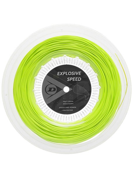 Dunlop Explosive Speed String 16/1.30 Reel Yellow- 200m