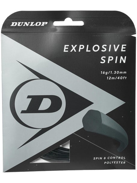 Dunlop Explosive Spin 16G (1.30) Black String