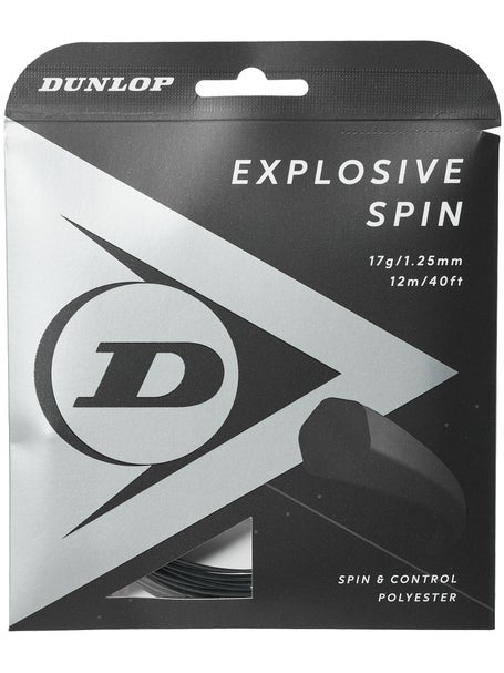 Dunlop Explosive Spin 17G (1.25) Black String