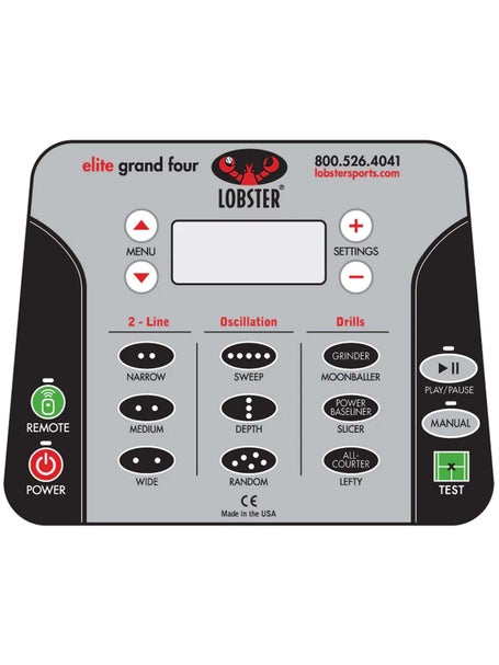 Lobster Elite Grand Four Ball Machine w/ Remote Control