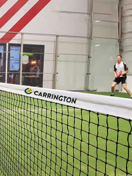 Wettkampf Padel Netz