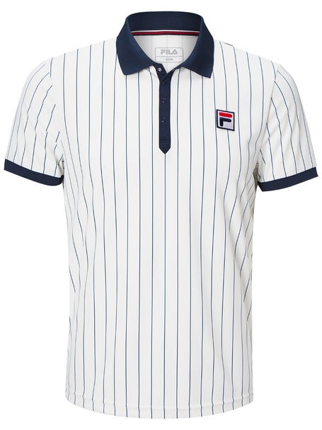 Fila Mens Core Bjorn Stripes Polo