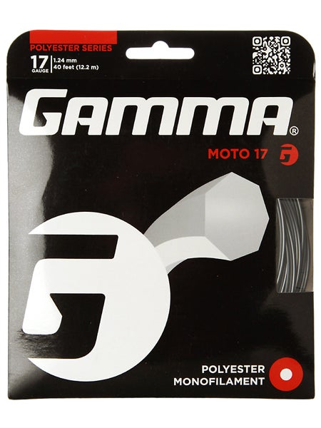 Gamma Moto 1.24mm Tennissaite 12.2m Set