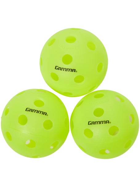 3 balles Gamma Pickleball Indoor Photon