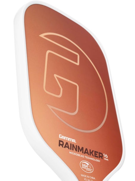 Gamma Pickleball Paddle Rainmaker 16 Orange