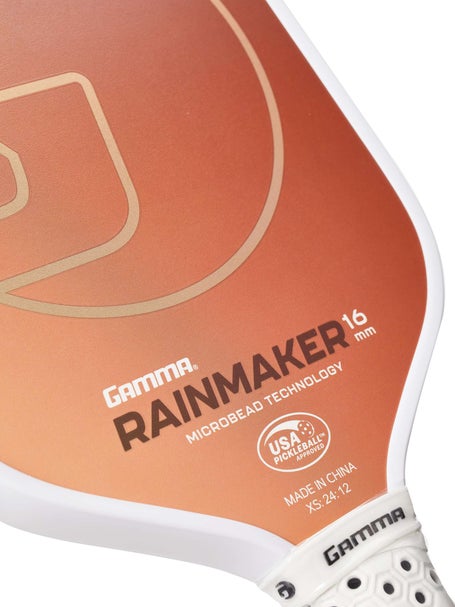 Gamma Pickleball Paddle Rainmaker 16 Orange