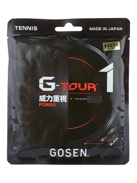 Gosen G Tour 1 16/1.30 String Black