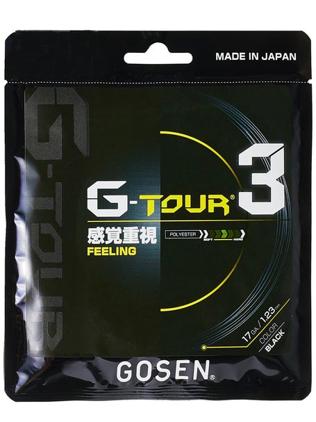 Gosen G Tour 3 17/1.23 String Black
