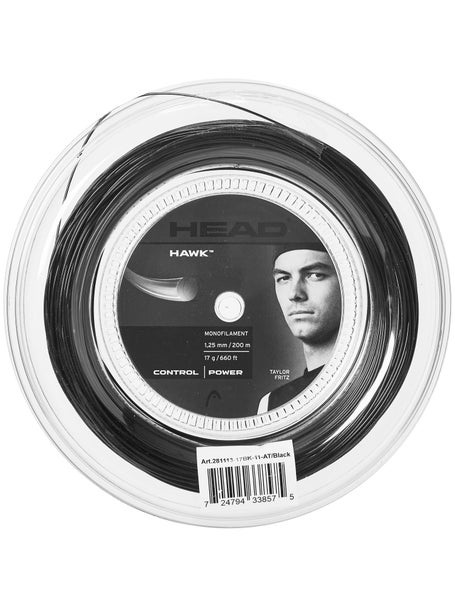  HEAD Hawk Power (17-1.25mm) String Reel - Petrol - 324' :  Sports & Outdoors