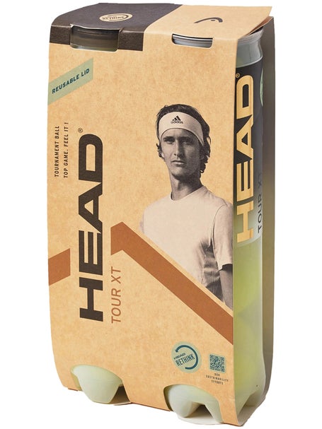 Head Caja Pelotas Tenis Tour Amarillo