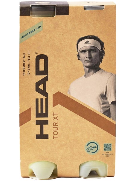 Head Caja Pelotas Tenis Tour Amarillo