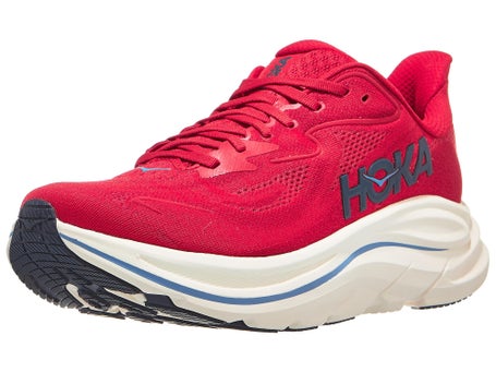 HOKA Clifton 10\Mens Shoes\Vermillion/Varsity Navy