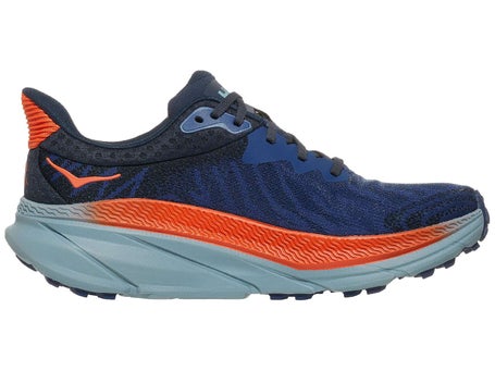 HOKA Challenger 7 Men's Shoes Bellweather Blue/Stone | Tennis Warehouse ...