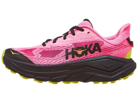 Scarpe HOKA Challenger 8 Neon Rose Black Donna